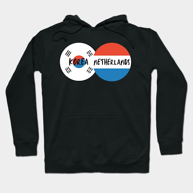 Korean Dutch - Korea, Netherlands Hoodie by The Korean Rage